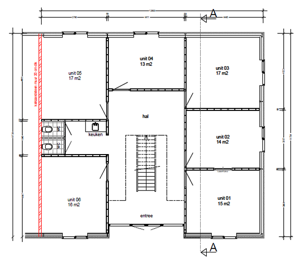 Plattegrond Centraal De Waal